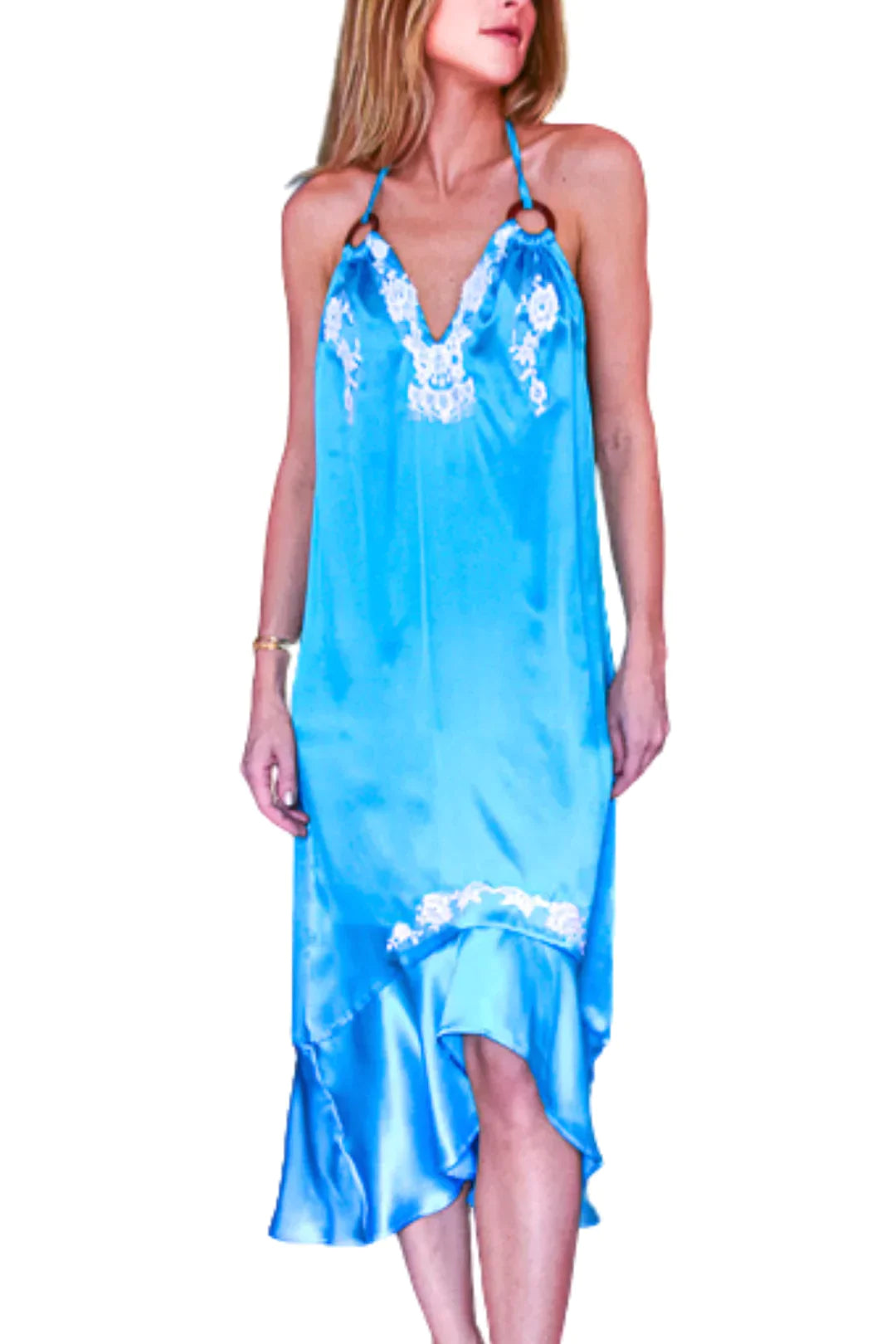 Vanita Rosa  Long Dress Nana Silk - Premium  from Vanita Rosa - Just $799! Shop now at Marina St Barth