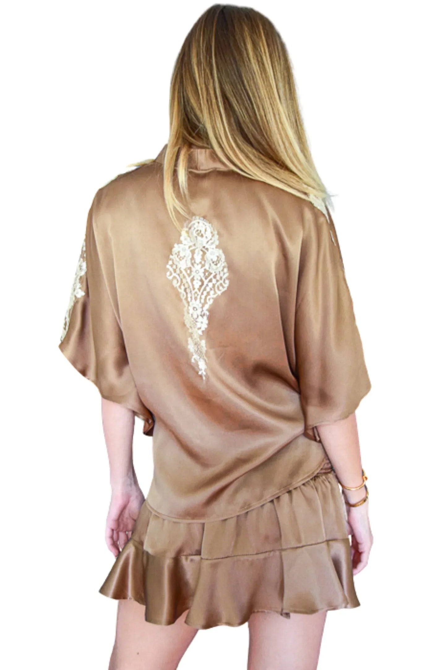 Vanita Rosa Blouse Natacha Silk - Premium  from Marina St Barth - Just $699! Shop now at Marina St Barth