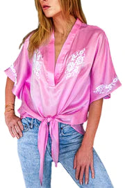 Vanita Blouse Natacha Silk - Premium  from Marina St Barth - Just $699.00! Shop now at Marina St Barth