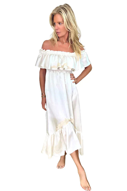 Vanita Rosa Manala Long Dress - Premium Dresses from Vanita Rosa - Just $590! Shop now at Marina St Barth