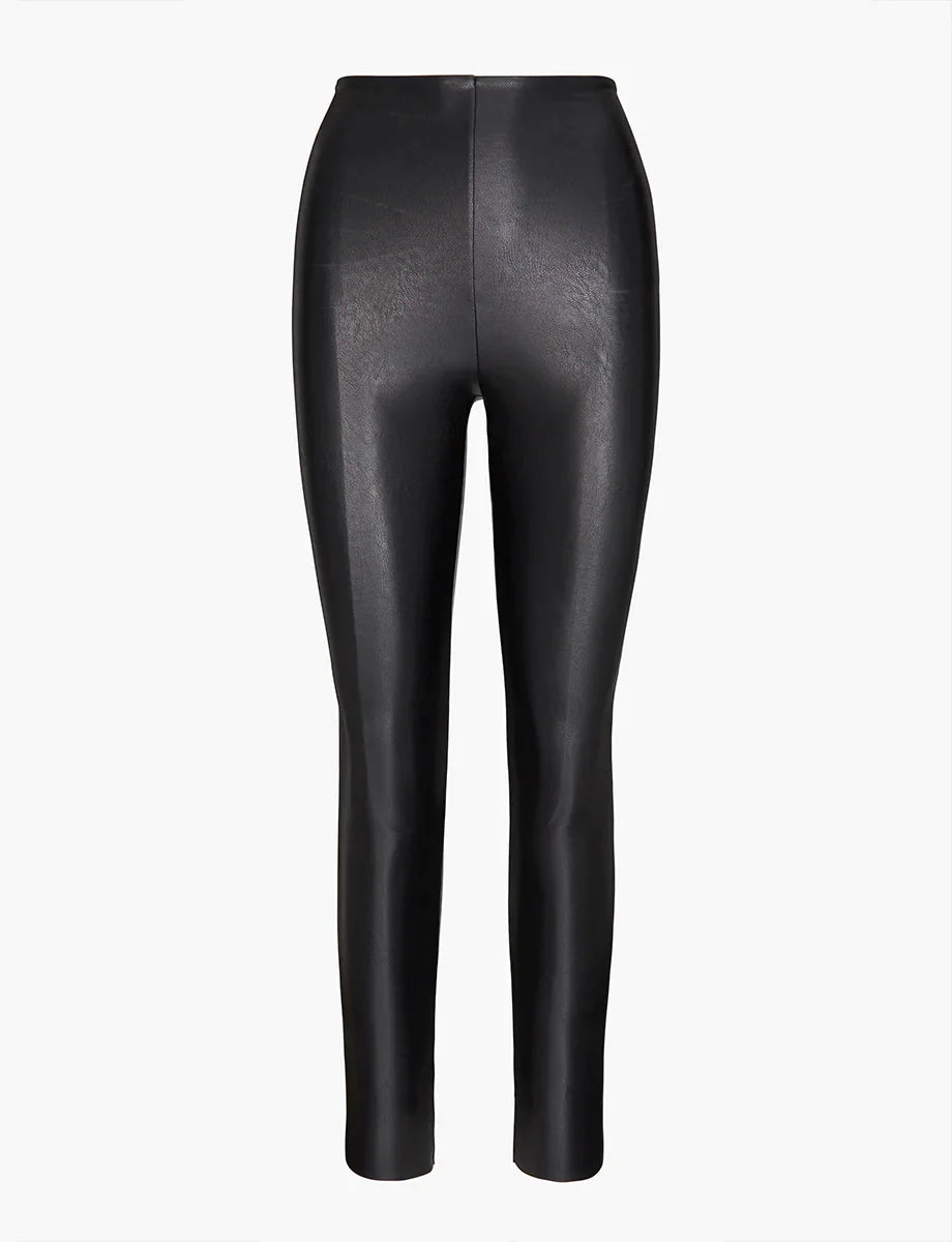 Premium Matte Faux Leather Leggings - Made in The USA