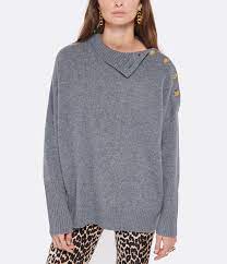 Kujten Pinko Cashmere Sweater With Buttons - Premium  from Marina St Barth - Just $440.00! Shop now at Marina St Barth