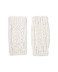 Kujten Gama Twisted Short Cashmere Mittens - Premium  from Marina St Barth - Just $69.00! Shop now at Marina St Barth