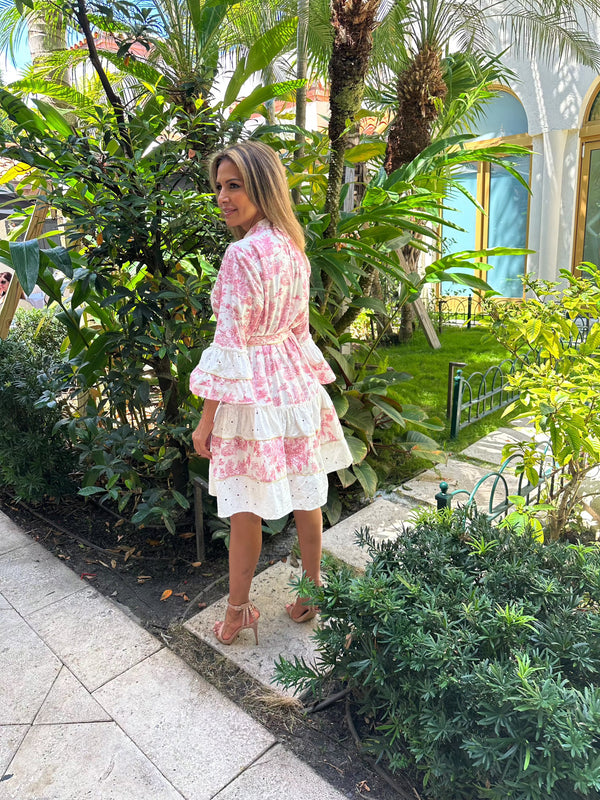 Monaco Toile De Jouy Dress by Marina St. Barth from Marina St Barth