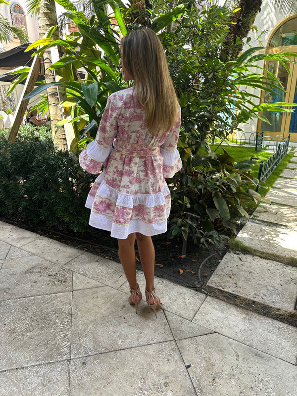 Monaco Toile De Jouy Dress by Marina St. Barth from Marina St Barth
