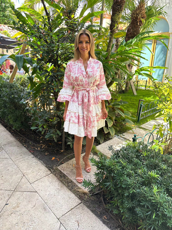 Monaco Toile De Jouy Dress by Marina St. Barth from Marina St Barth