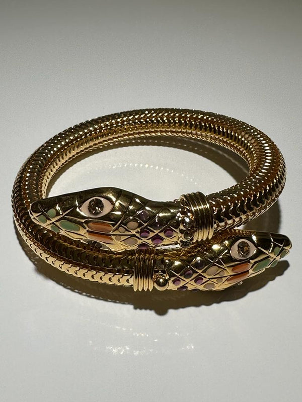 Gas Bijoux Cobra Bracelet by Marina St Barth from Marina St Barth