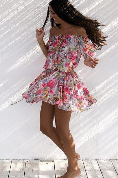 Neo Florina Short Dress - Premium Dresses from Les Neobourgeoises - Just $395.00! Shop now at Marina St Barth